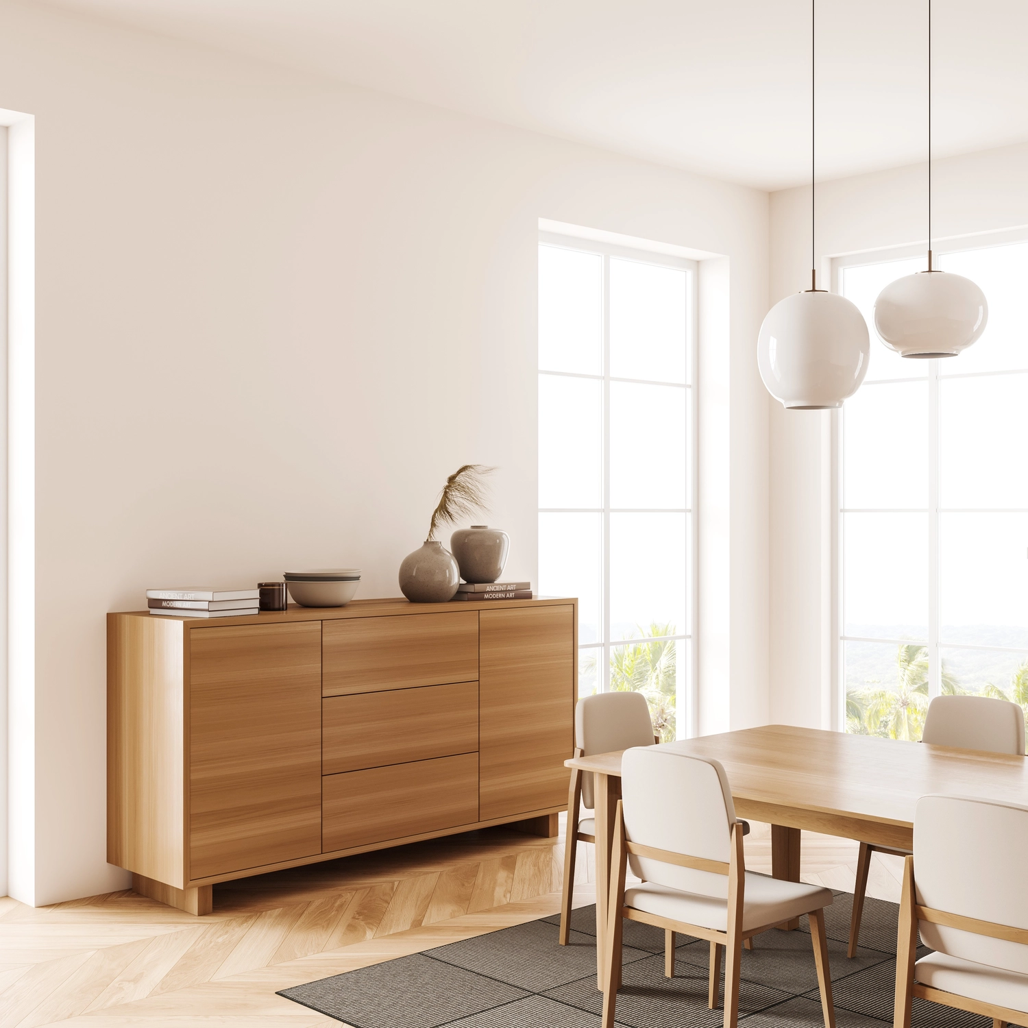 K | S Immobilien – Paar besichtigt vor dem Kauf die neue Wohnung